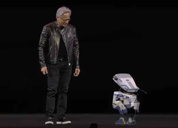 NVIDIA just showcased powerful robot Blue